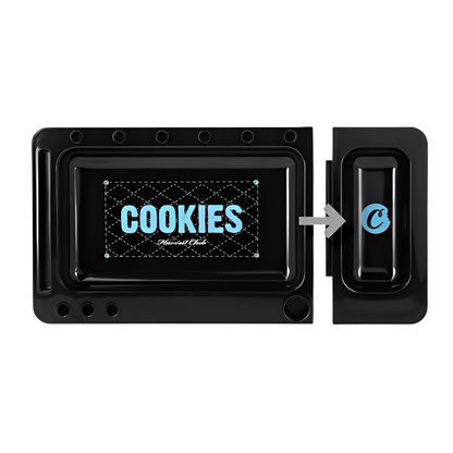 COOKIES ROLLING TRAY - BLACK 🍪